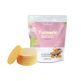 EelHope Turmeric Cleansing Pad Deep Cleansing Pore Refining Acne Blemish Reducing Facial Brightening