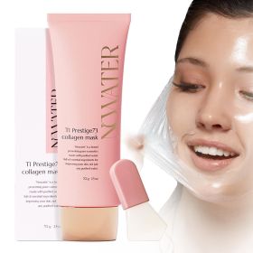 Collagen Wrapping Mask Elasticity Improving Hydrating Firming Hydrolyzed Collagen Peptides Glass Skin Peel Off Mask Korean Skincare for Face 2.5 fl.oz