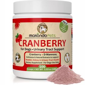 Dog Cranberry Supplement Natural Dog UTI Treatment Kidney Support for Dogs Supplement Powder Same as Cranberry Pills for Dogs Puppy Supplies for Dog P