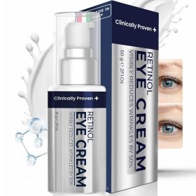 Retinol Eye Cream for Puffiness and Bags Under Eyes Anti Aging Wrinkles Fine Lines Treatment Eye Cream for Wrinkles w Advanced Tightening Firming Form