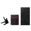 Tablet PC Sleeve Bag Case Stand For Tablet Under 10in with USB Mini Keyboard Two Layer Pockets