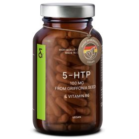 5 HTP 100mg Vitamin B6 Vegan 5HTP from Griffonia Seed Extract 120 Capsules for Sleep & Mood Support 4 Month Supply Made in Germany