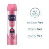 ABOVE Candy - 48 Hours Antiperspirant Deodorant - Dry Spray for Women - Notes of Lime