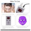 7 Colors LED Facial Mask Red Light Therapy Masks EMS Photon Therapy Face Neck Lifting Beauty Device Professional Facial Products Home Use Beauty Devic