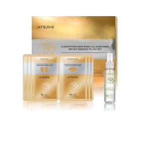 Jaysuing Taro Peptide Deer Collagen Extracts Set Fades Fine Lines, Prevents Aging, Moisturizes & Firms Facial Skin