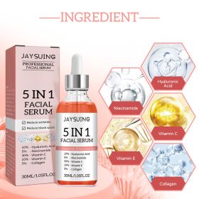 5 In 1 Facial Essence Moisturizes Skin, Tightens Skin, Lightens Spots, Acne, And Beautifies Skin Essence (Option: 1pcs)