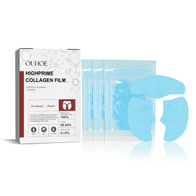 OUHOE Collagen Mask Fades Wrinkles, Dark Circles, Tightens Skin, Plumps, Moisturizes, Rejuvenates (Option: 1pcs)