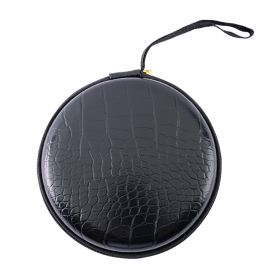 Large Round Bag  Black (Color: Black)