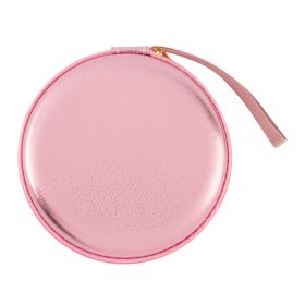 Large Round Bag  Black (Color: Pink)