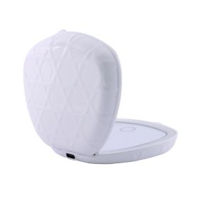 Shell Mirror White (Color: White)